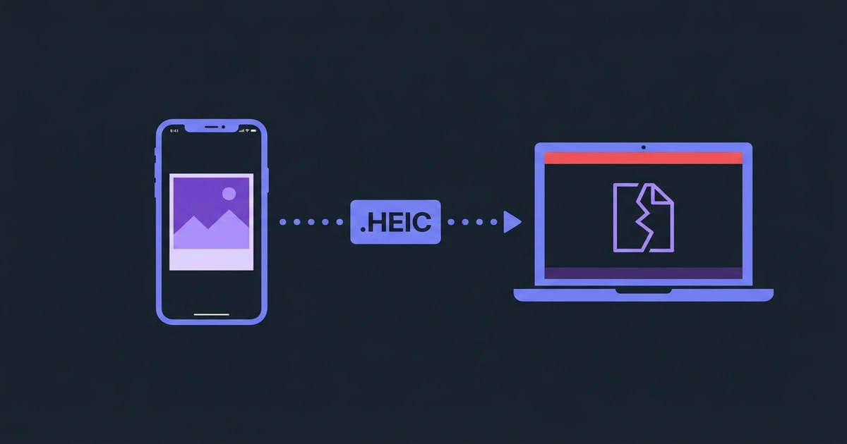 HEIC/HEIF on Windows: Why iPhone Photos Won't Open and How to Fix It